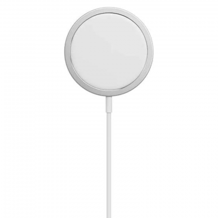 Incarcator Wireless MagSafe pentru iPhone, 15w, USB-C, Alb [5]