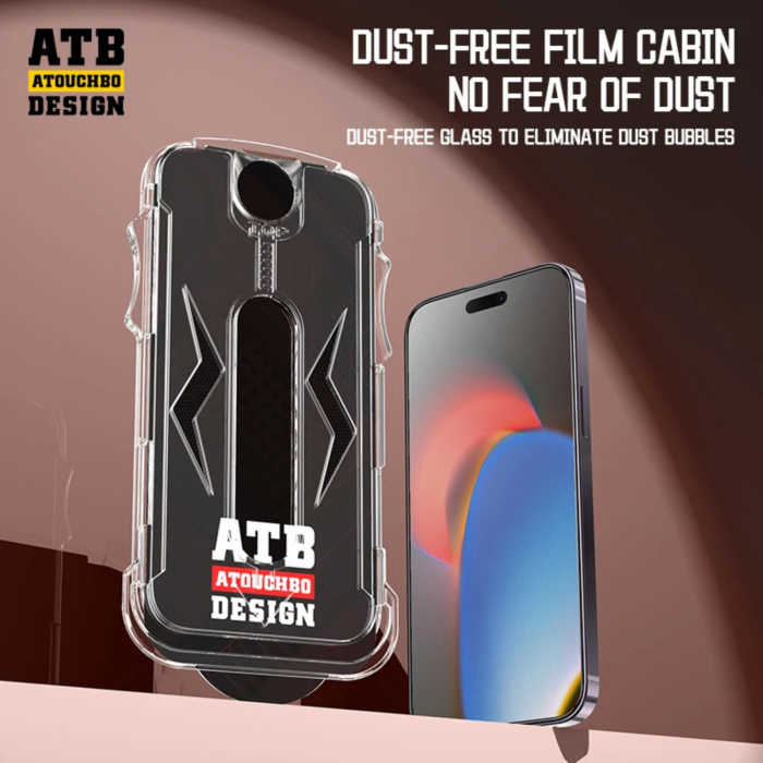 Kit Folie ATB HD Mata Anti-Amprente, KingKong - EasyApp pentru iPhone 14 Pro [2]