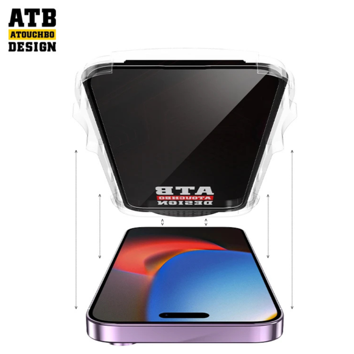 Kit Folie iPhone 17 Pro Max - ATB Sticla Transparenta, KingKong - EasyApp [4]