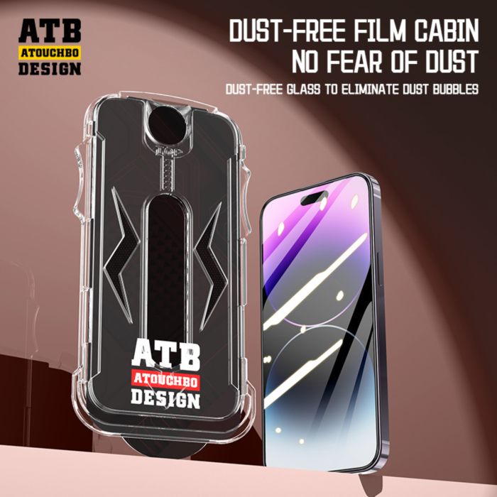 Kit Folie iPhone 17 Air - ATB Sticla Transparenta, KingKong - EasyApp [5]