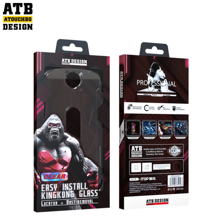 Kit Folie iPhone 17 Pro Max - ATB Sticla Transparenta, KingKong - EasyApp [10]