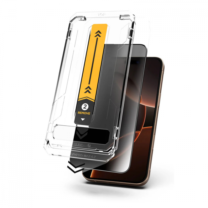 Kit Folie Sticla Privacy, New Dust Removal Easy App pentru iPhone 11 Pro / XS / X [6]