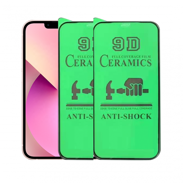 Pachet X2 Folie Ceramica pentru iPhone 16 Pro Max [1]