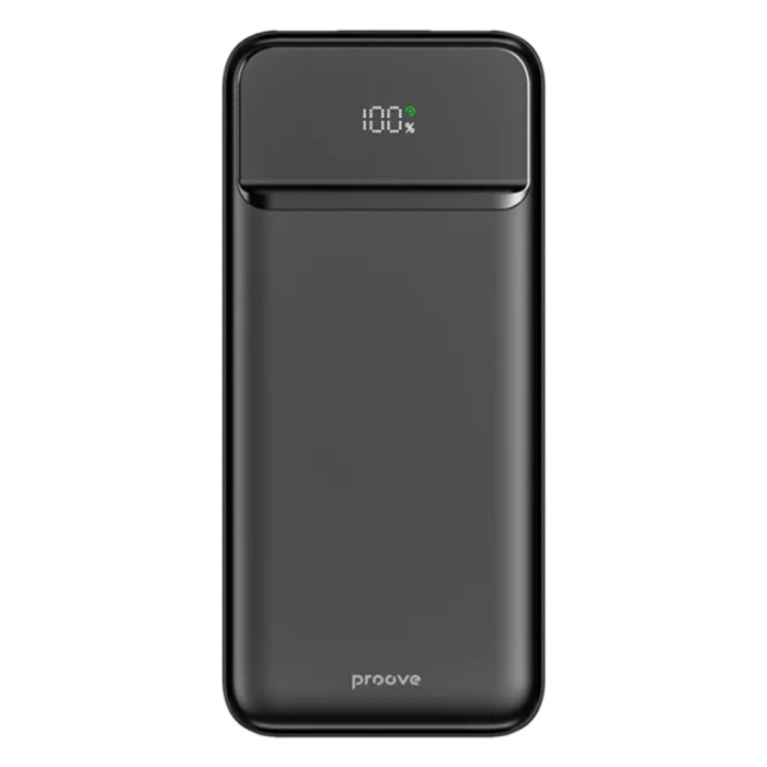 Baterie Externa Illuminator 2 - Type-C, 2x USB, with LED Display, Fast Charge, 22.5W, 10000mAh - Black [3]
