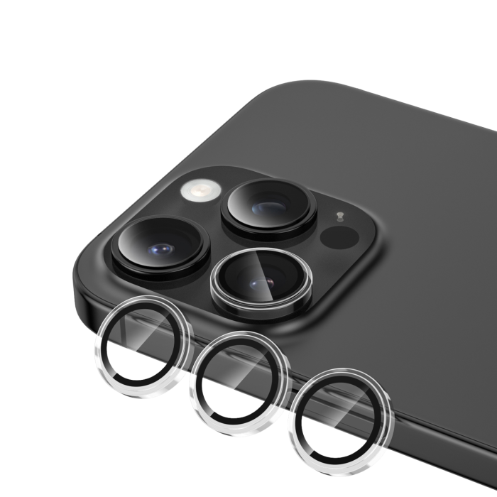 Protectie Camera ATB Gorilla Glass, iPhone 17 Pro/ 17 Pro Max, Transparent Eagle Eye [5]