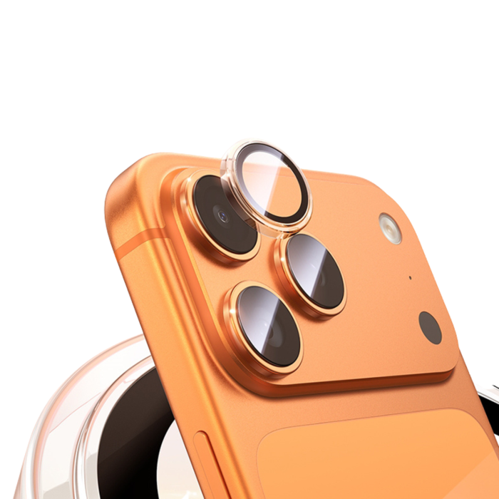 Protectie Camera ATB Gorilla Glass, iPhone 17 Pro/ 17 Pro Max, Transparent Eagle Eye [3]