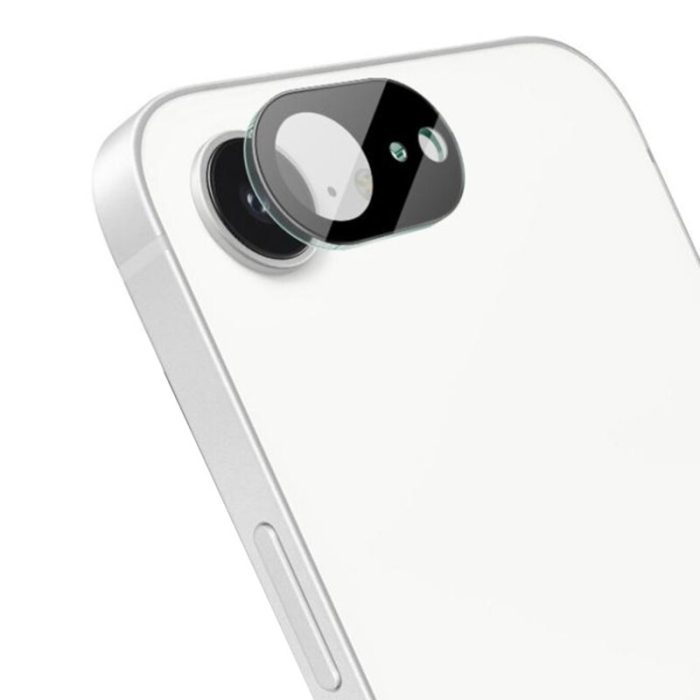 Protectie Camera iPhone 16E/ 17E, Full Glass, Black [2]