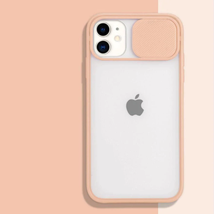 Husa cu protectie camera pentru Iphone 12 Mini Orange-Pink [2]