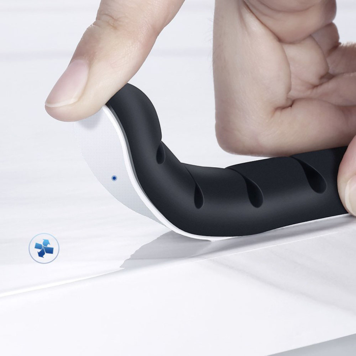 Set 2 Organizatoare pentru Cabluri Ugreen, 4 Sloturi, Black [4]