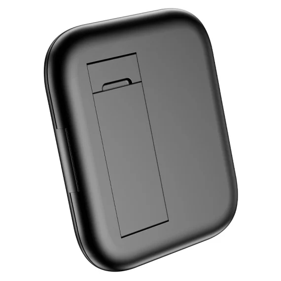 Set Travel, Multi Cable, 3A, Type-C + adaptoare MicroUSB/Lightning/USB, cheita SIM, Treasure, Negru [5]