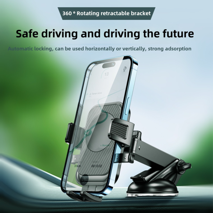 Suport Auto Bracket Compact, Black [4]