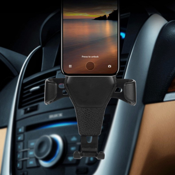 Suport Auto (H01) - Gravity Grip for Air Vent - Black [9]