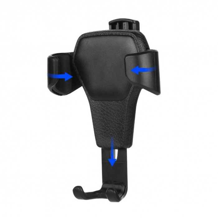 Suport Auto (H01) - Gravity Grip for Air Vent - Black [2]