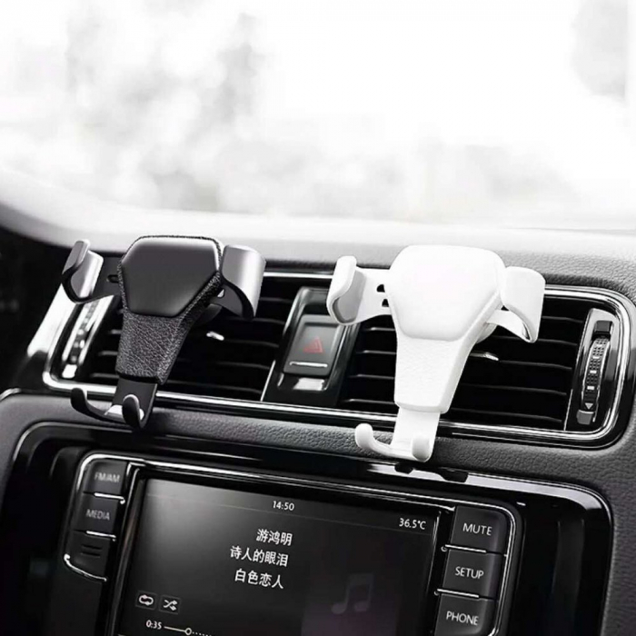 Suport Auto (H01) - Gravity Grip for Air Vent - Black [6]
