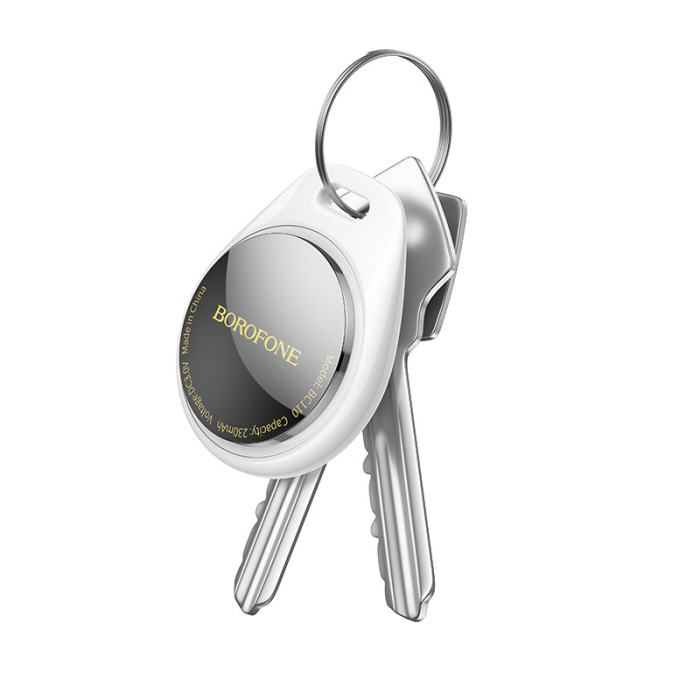 Tracker Intelligent (Dual Apple & Android), Borofone BC110, White [5]