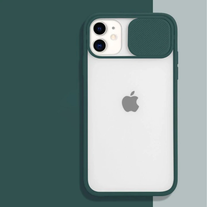 Husa cu protectie camera pentru Iphone 12 Pro Verde [3]