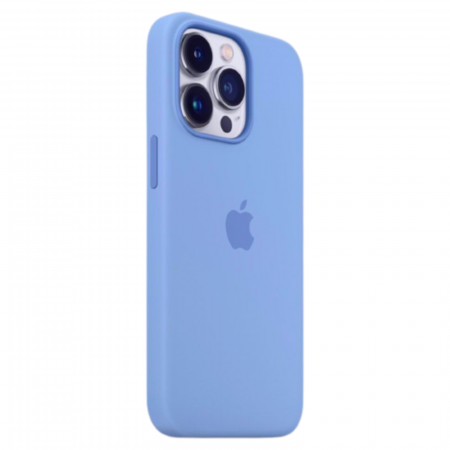 Husa din Silicon pentru iPhone 14 Pro, Electric-Blue [1]