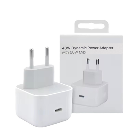 Adaptor Fast Charger Dynamic 40W - 60W, PD 3.0 pentru iPhone 17 Series