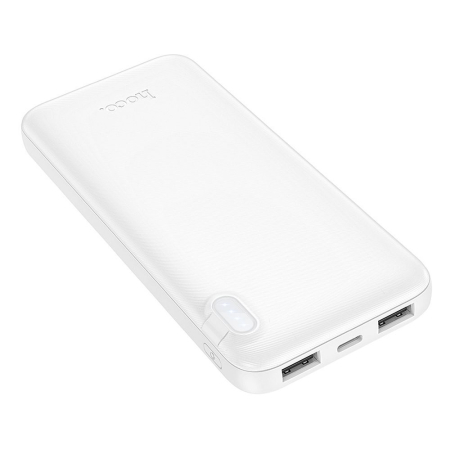 BATERII EXTERNE - Baterie Externa HOCO 10.000 mAh 2A J128 white
