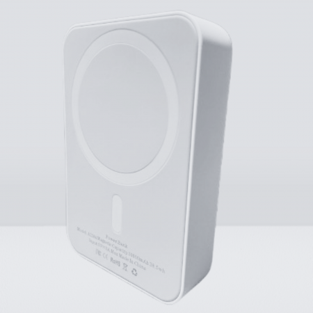 Baterie Externa MagSafe pentru iPhone, 10.000 mAh, Port Incarcare Type C, alba [1]