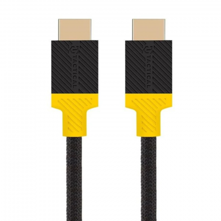 ACCESORII - Cablu HDMI Tactical Webb Space 8K 2.1m Black/Yellow