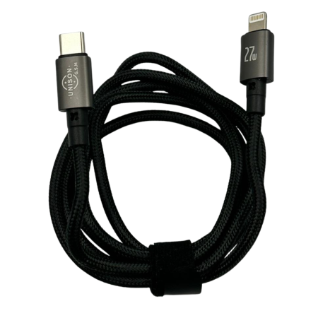 Cablu Type C to Litghtning, 27W Fast Charge, 1.2 m [2]