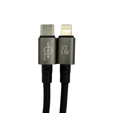 Cablu Type C to Litghtning, 27W Fast Charge, 2 m [1]