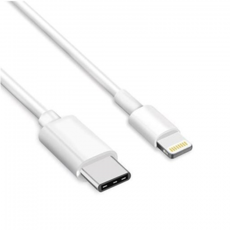 Cablu Type-C To Lightning pentru iPhone 2m, alb [1]