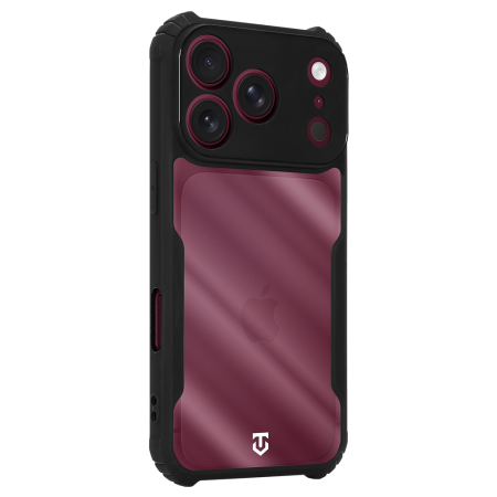 Carcasa pentru iPhone 18 Pro Max/17 Pro Max, Tactical Quantum Stealth Clear/Black [3]