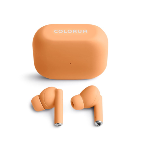CASTI AUDIO - Căști Bluetooth COLORUM TWS CTWS-14 x Peach Fuzz