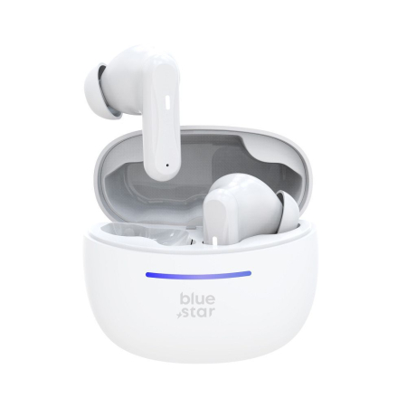 CASTI AUDIO - Căști wireless Blue Star BK44 TWS albe