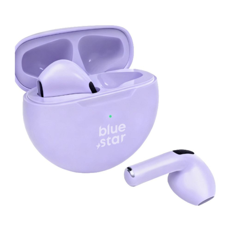 CASTI AUDIO - Căști wireless BLUE STAR Circle Beat TX3 TWS lavanda