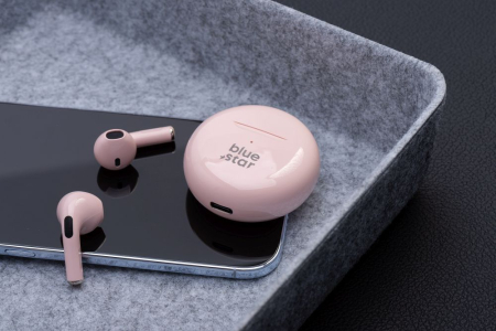 Căști wireless BLUE STAR Circle Beat TX3 TWS pink [3]