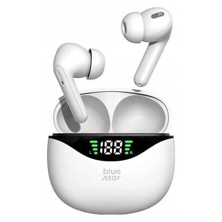 CASTI AUDIO - Căști wireless Blue Star T60 TWS albe