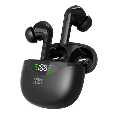 CASTI AUDIO - Căști wireless Blue Star T60 TWS negre