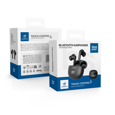Căști wireless Blue Star T60 TWS negre [6]