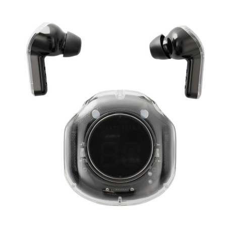 CASTI AUDIO - Casti Wireless earbuds BLUE STAR AirCrystal TX1 TWS black