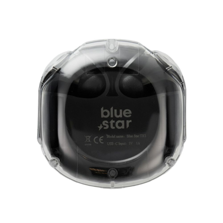 Casti Wireless earbuds BLUE STAR AirCrystal TX1 TWS black [5]