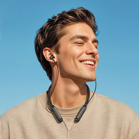 Căști wireless Hoco ES74 pentru gât, negre [1]