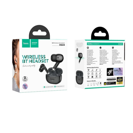 Căști wireless Hoco TWS EQ24, midnight black [2]