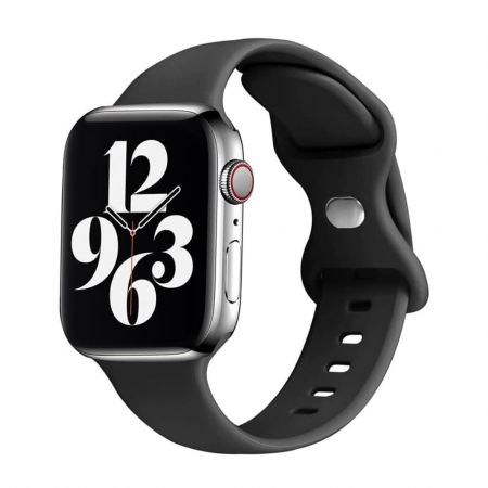 Curele pentru AppleWatch 42/44/45/46/49mm - Curea Apple Watch 1/2/3/4/5/6/7/8/9/10/SE/SE 2/Ultra/Ultra 2 (42/44/45/46/49mm) - Black