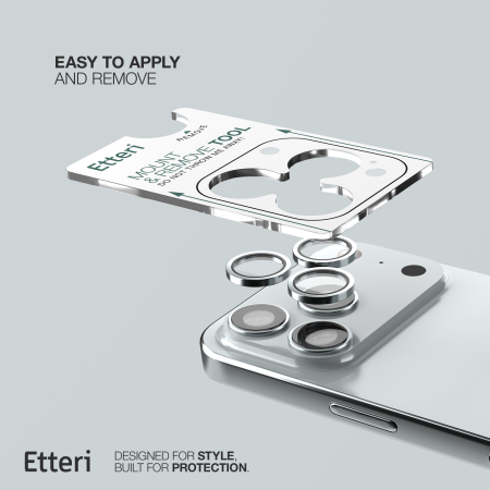 Etteri camera lens protector for iPhone 18 Pro / 18 Pro Max silver [1]