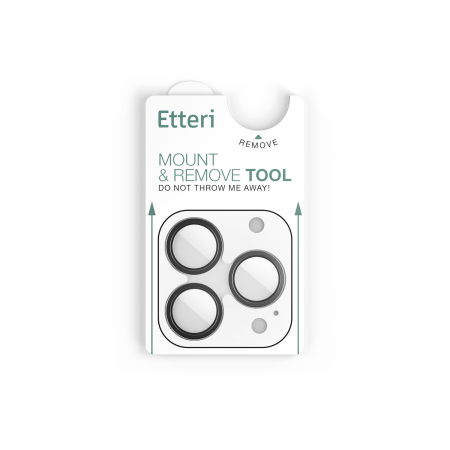 Etteri camera lens protector for iPhone 18 Pro / 18 Pro Max silver [4]