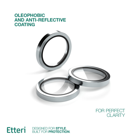 Etteri camera lens protector for iPhone 18 Pro / 18 Pro Max silver [2]