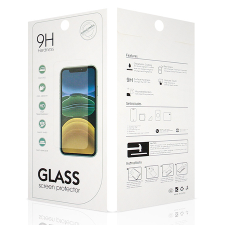 Folie iPhone 13 Pro Max/ 14 Plus, Transparent Tempered glass 2,5D, 9H [1]