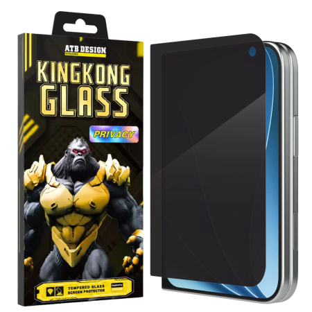 IPHONE DUO - Folie pentru iPhone Duo, Privacy Diamond Armor Tempered Glossy Glass Film X Series Anti peeping