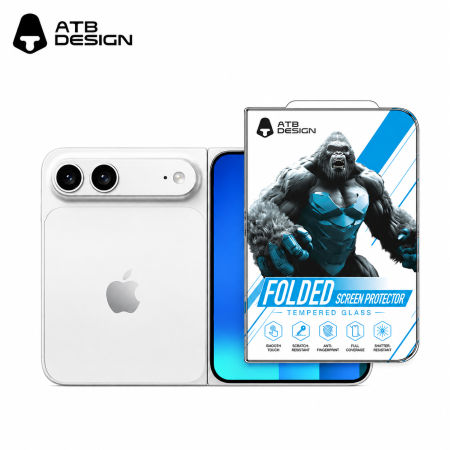Folie pentru iPhone Duo, Matte HD Diamond Armor Tempered Glass Film X Series Silk Screen Anti peeping [3]