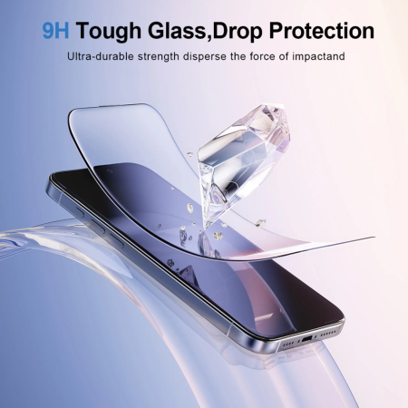 Folie Sticla HD AG Glass Mata pentru iPhone 17 Pro [2]