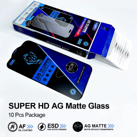 Folie Sticla HD AG Glass Mata pentru iPhone 14 Pro Max/ 15 Plus/ 16 Plus [9]