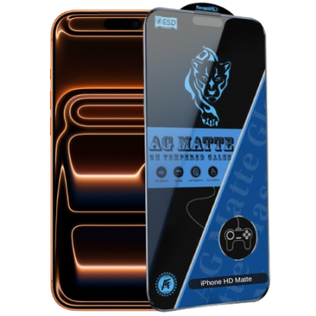 IPHONE 16 PRO - Folie Sticla HD AG Glass Mata pentru iPhone 16 Pro